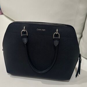 Calvin Klein Classic Black Satchel